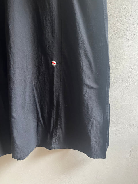 THRIFT / Muslin D Long V-Neck Dress L size