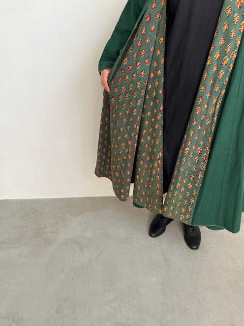 THRIFT /しっくりカディ×バロートラプリント マニシャジャケット(全2色)