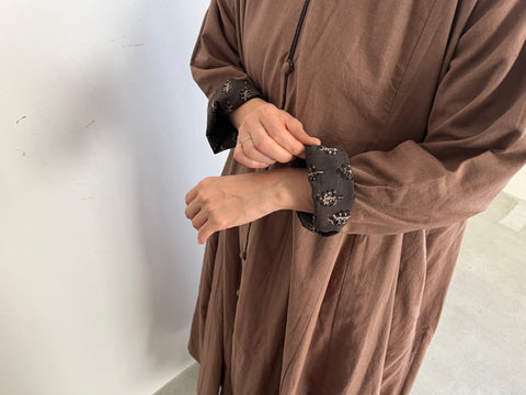 THRIFT /しっくりカディ×バロートラプリント マニシャジャケット(全2色)