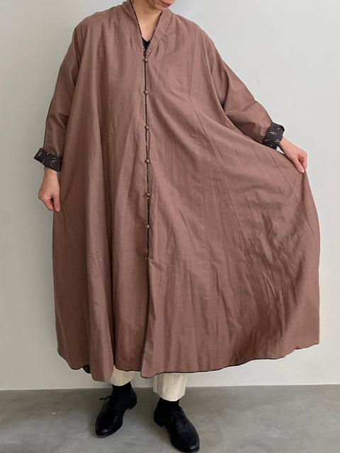 THRIFT /しっくりカディ×バロートラプリント マニシャジャケット(全2色)