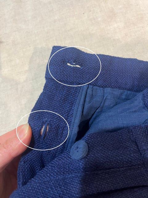 THRIFT / Zero Count Khadi Sarda Pants, Size M