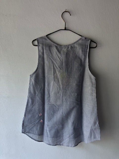 THRIFT / うっすらカディ ラルキートップス Mサイズ