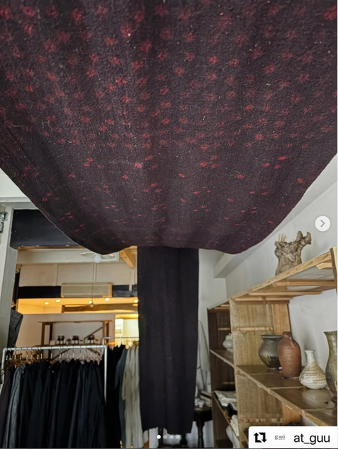 (会期延長のお知らせ) キヤリコ: インド手仕事布の世界 - 2025秋冬 - at guú by kanam（長野・松本）