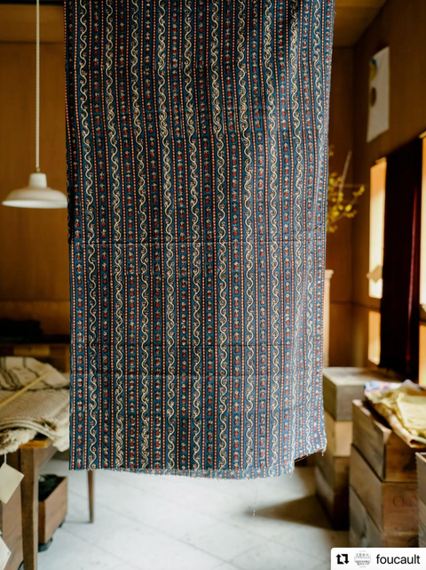 工藝風向さんで展示の布より