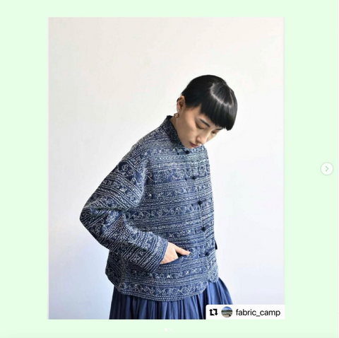 maku textiles 展 at fabric camp（鎌倉）