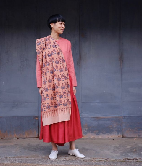 CALICO : the ART of the INDIAN VILLAGE FABRICS circa 2022, in Hand craft Gallery, Hankyu Dept. Osaka
