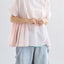 Light khadi Rose tops