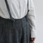 Denim Khadi Suspender Wide Pants (6 colors)