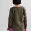Petty charka Kalacotton Khadi V-neck Long Sleeve Top (3 colors)
