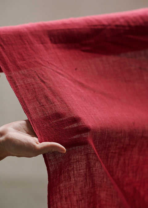 Naturally dyed Shikkuri Khadi (3 colors)
