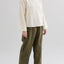Petty charka Kalacotton Khadi V-neck Long Sleeve Top (3 colors)