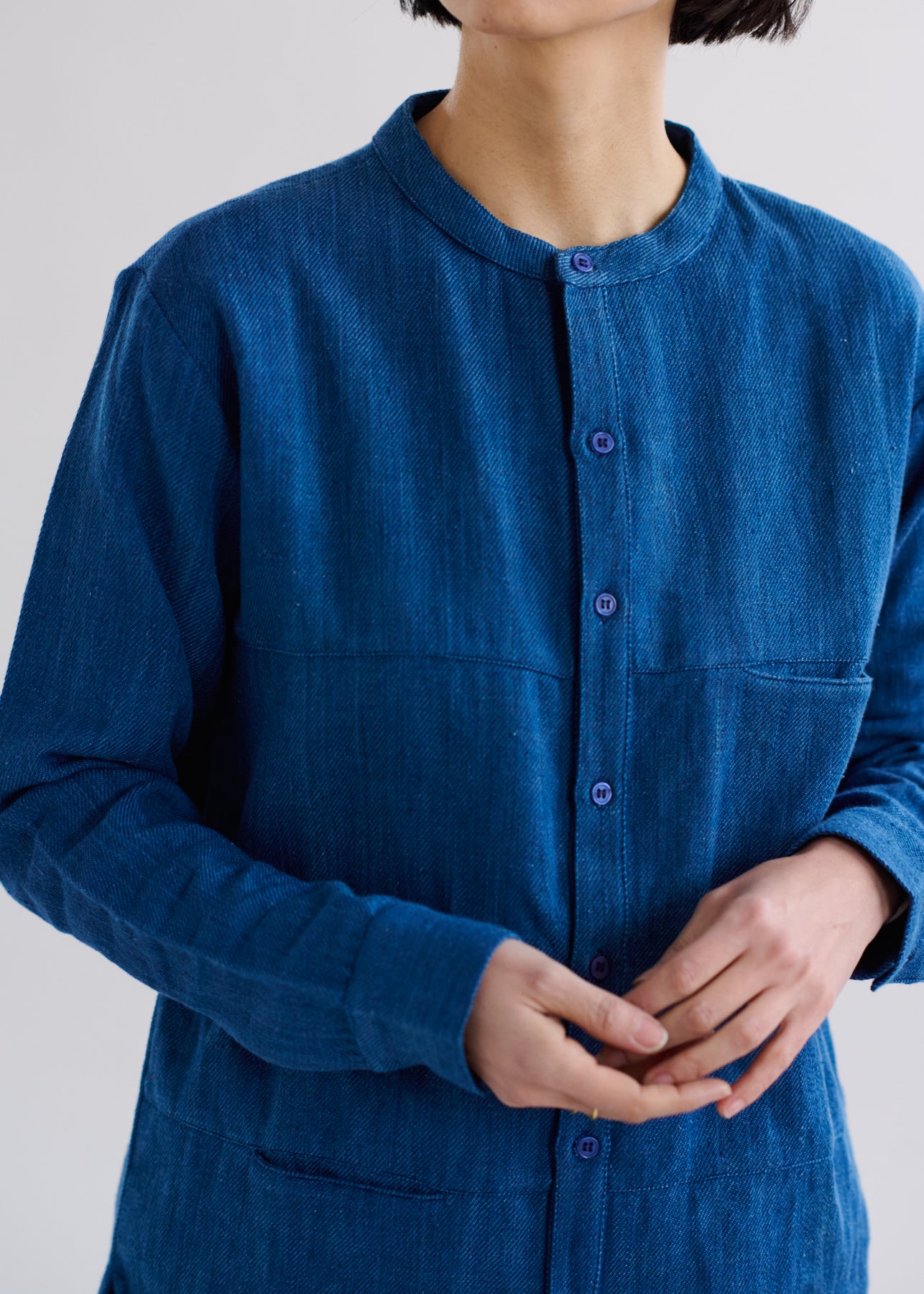 しっくりカディはぎシャツ| CALICO キヤリコ：インド手仕事布の世界