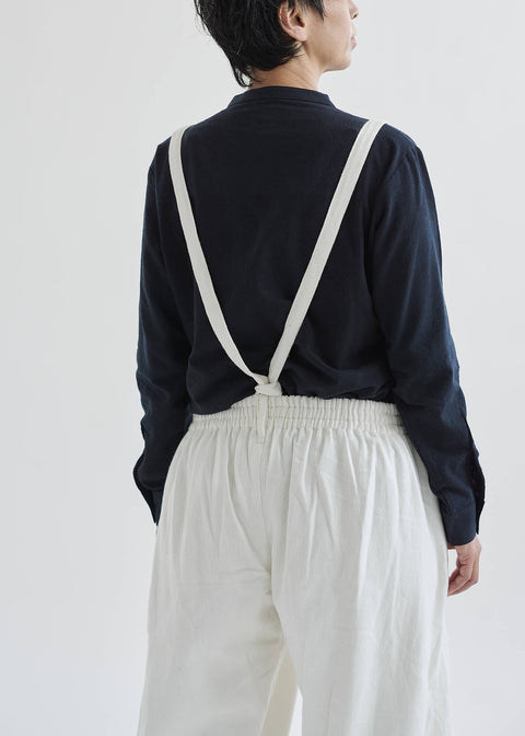 Denim Khadi Suspender Wide Pants (6 colors)