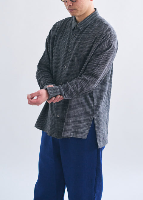 Ambar Charka Kala Cotton Long Sleeve Big Shirt