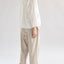 THRIFT/Cotton Silk Long Pants Size L