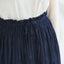 maku MAXI SKIRT インディゴ染コットンマキシスカート