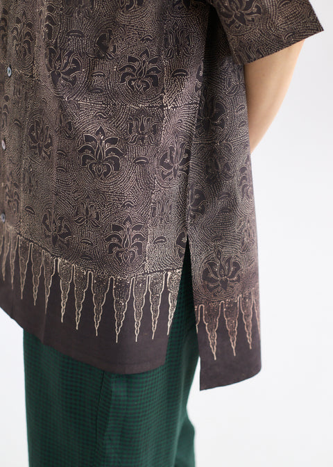 Ajrakh dyeing kowatarisarasa Summer shirt