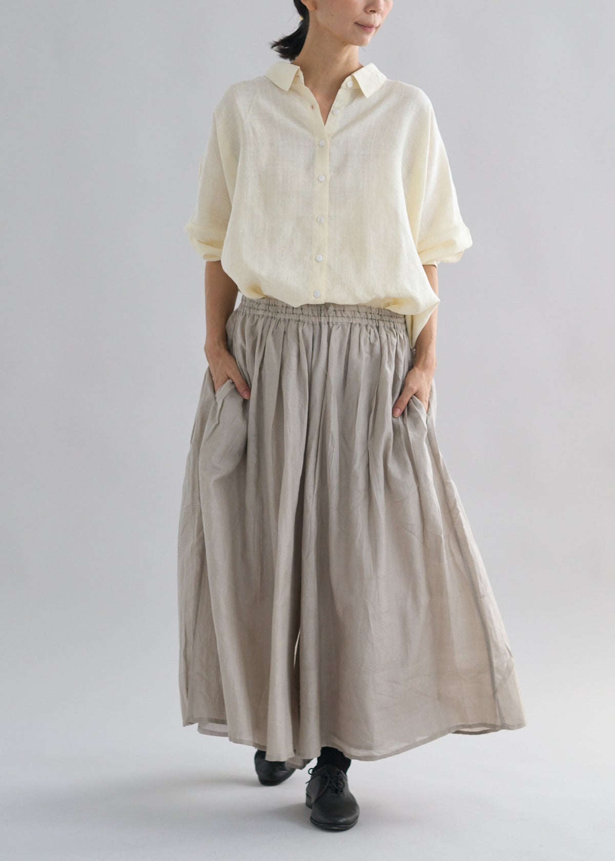 手織コットンシルク ブーミーパンツ – CALICO LLC