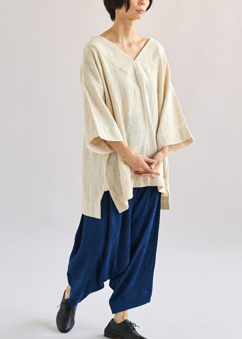 Handwoven Eri Silk Harem Pants (2 colors)