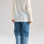 THRIFT/Natural dyed  kadhi kasuri stripe lon pants size M