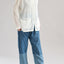 THRIFT/Natural dyed  kadhi kasuri stripe lon pants size M