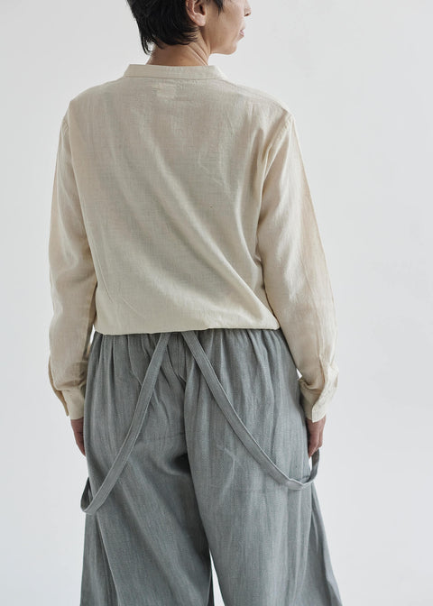 Denim Khadi Suspender Wide Pants (6 colors)