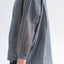 Handwoven Cotton Silk Two-tone Sari Check Loose Blouse