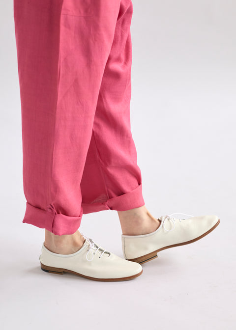 Naturally dyed Mulberry silk long pants