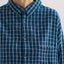 THRIFT / MALKHA 天然染オーガニックコットンディリシャツ Indigo White