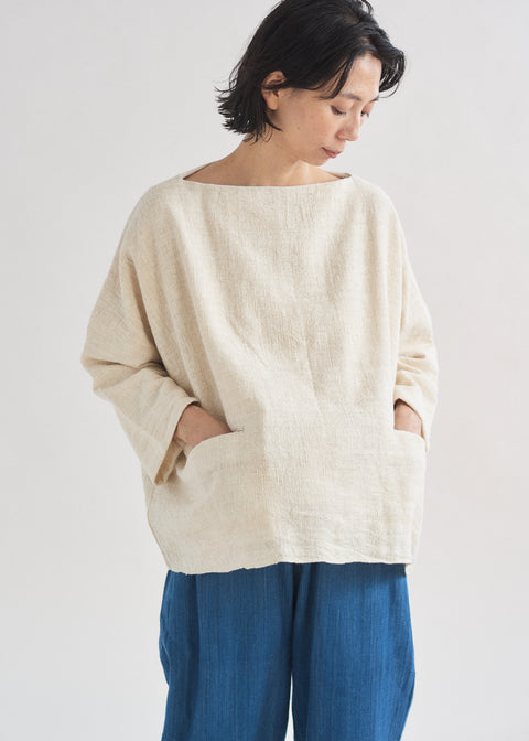 ペティチャルカカラコットン ジュヒトップス