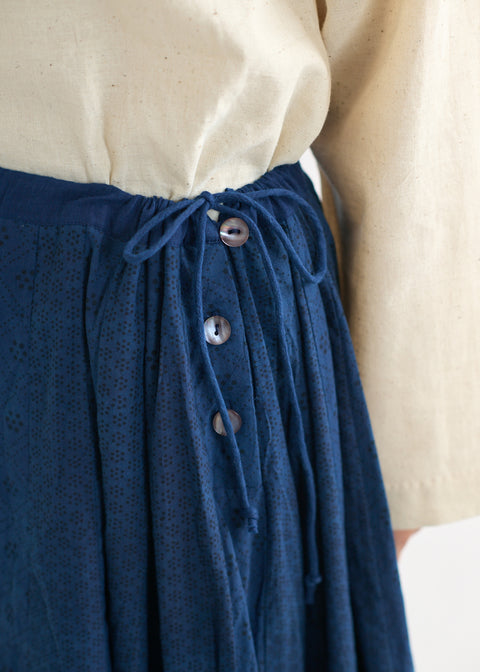 Ajrakh Dyed Gargler Skirt