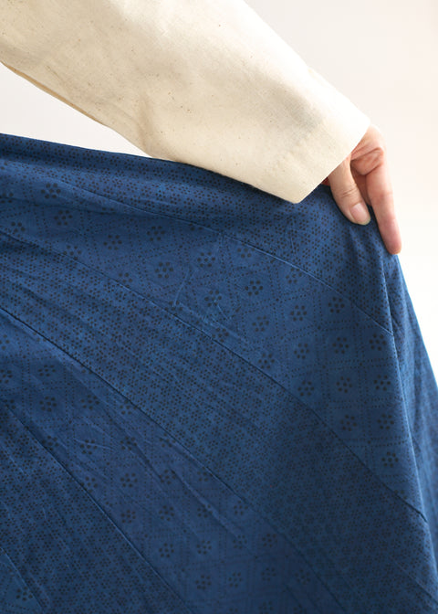 Ajrakh Dyed Gargler Skirt