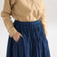 THRIFT / Smocked pleats skirt M size