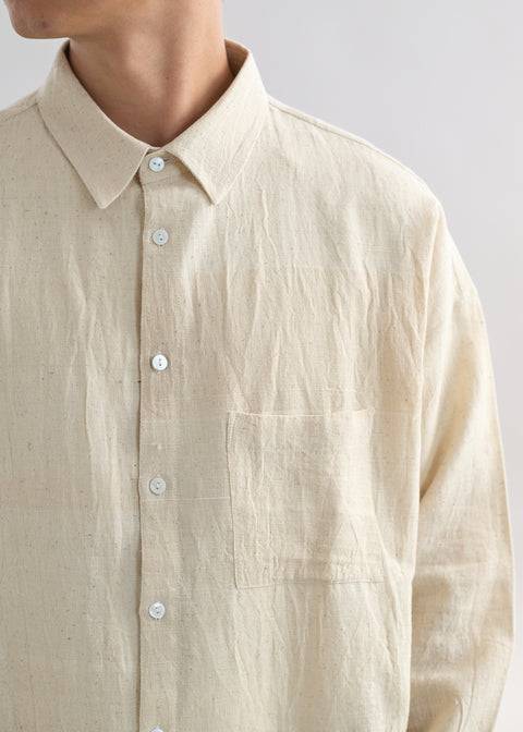 Ambar Charka Kala Cotton Long Sleeve Big Shirt