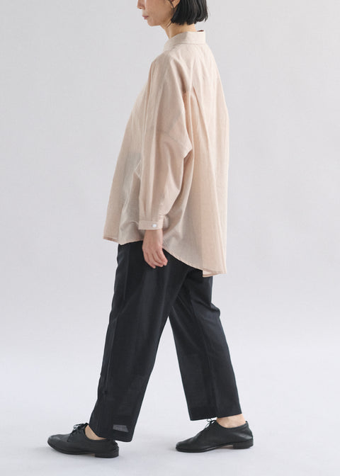 うっすらカディ ルーズブラウス
