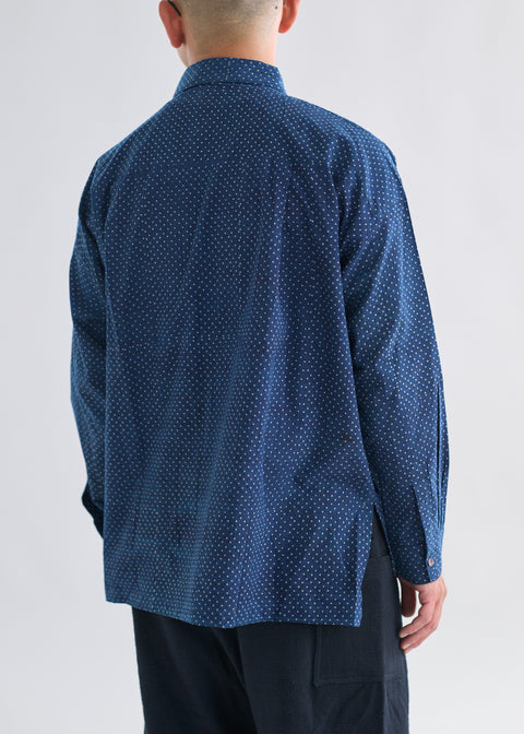 Ajrakh Dyed Long Sleeve Big Shirt