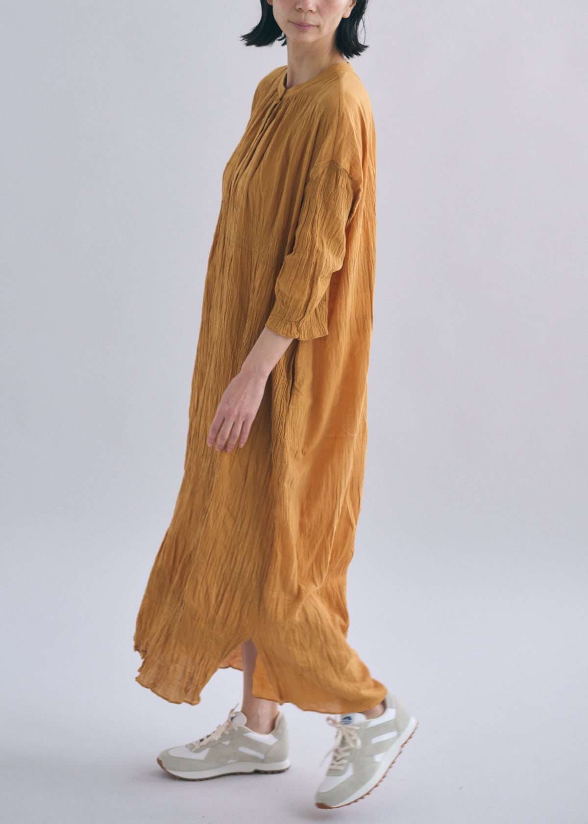 maku textiles キャリコ カディコットンワンピース maku AMCO（全2色） – CALICO LLC