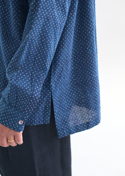 Ajrakh Dyed Long Sleeve Big Shirt