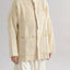 Naturally dyed handwoven sheep wool short stand-collar jacket (4 colors available)
