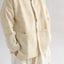 Naturally dyed handwoven sheep wool short stand-collar jacket (4 colors available)