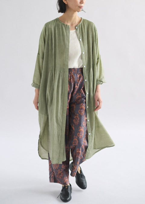 うっすらカディピンタックワンピース (全2色)