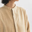 Naturally dyed Zero count Khadi short stand collar jacket