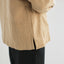 Naturally dyed Zero count Khadi short stand collar jacket