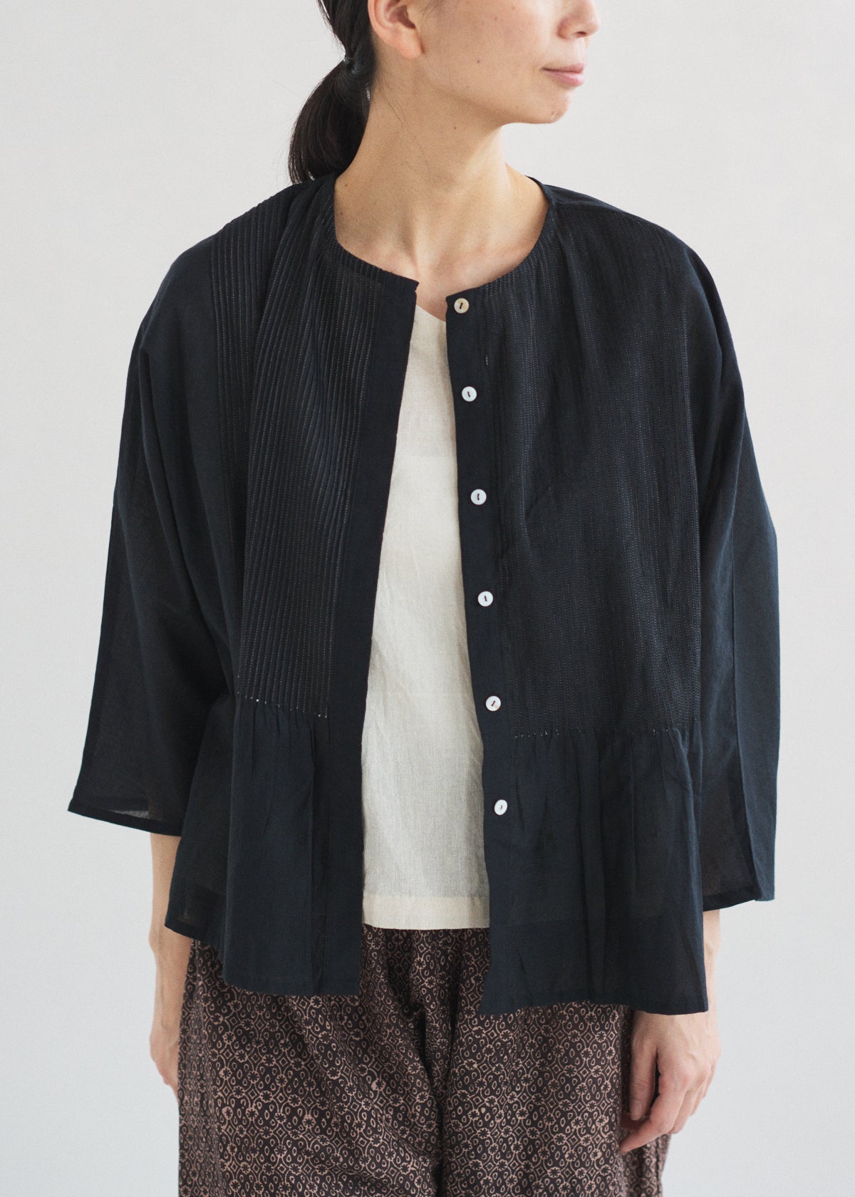 ジャムダニローズ　トップス　キャリコ　CALICO TANAKA｜コットン セルビッチ デニム ジャケット “THE JEAN JACKET” st
