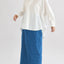 Denim Khadi Tight Skirt