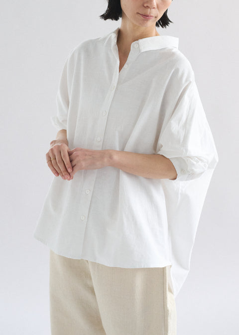 しっくりカディ ルーズブラウス