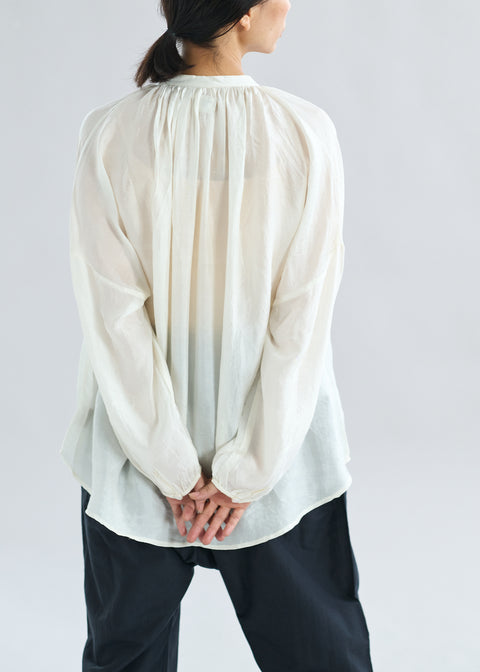 Handwoven Mulberry Silk Terra Blouse