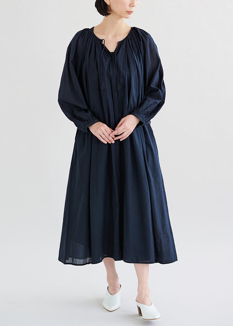 Light Khadi Gathered Dress (2 colors)