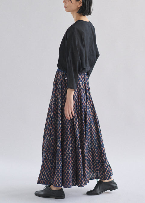 アジュラック染 ガーグラースカート（全3色）