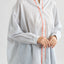 Rail stripe Loose blouse 